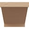 Ekena Millwork 11"W x 11"D x 11"H Wide Burlington Rough Cedar Woodgrain TimberThane Corbel, Primed Tan CORUR11X11X11BURRCPR - alternate 4